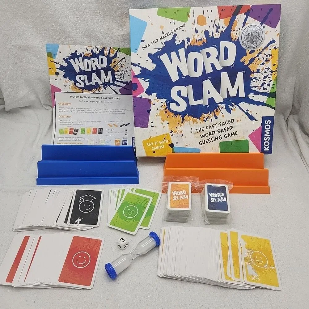 Game Word Slam Party Board Fast Paced Word Guessing Kosmos Germany Not Complete